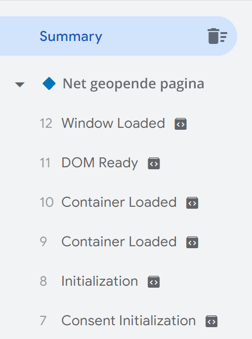Google Tag Manager (GTM) installatie - Geregistreerde klikken