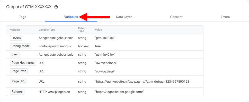 GA4 voor beginners - Events (deel 2) - 3.5 GA4 voor beginners - Events (deel 2) - Link click variabelen 2.1 (SP)
