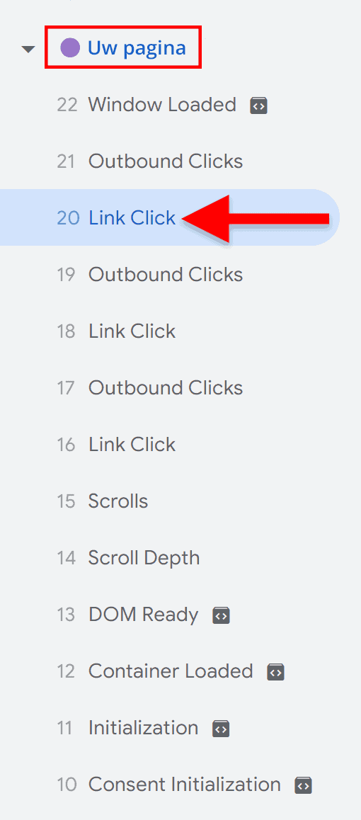 GA4 voor beginners - Events (deel 2) - 3.5.4 GA4 voor beginners - Events (deel 2) - Multiple clicks - variables (SP)