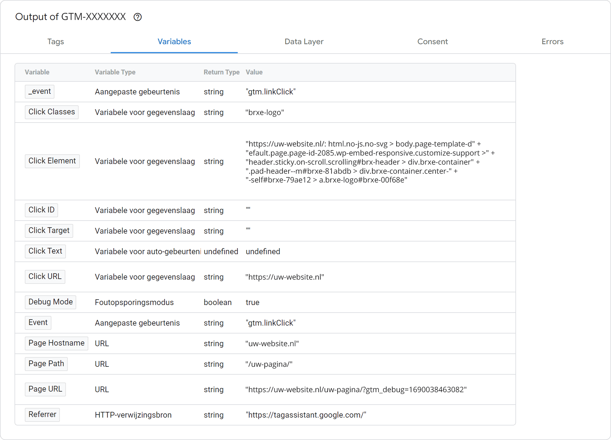 GA4 voor beginners - Events (deel 2) - 3.6.7 GA4 voor beginners - Events (deel 2) - Click variabelen - Logo 2.1 (SP)