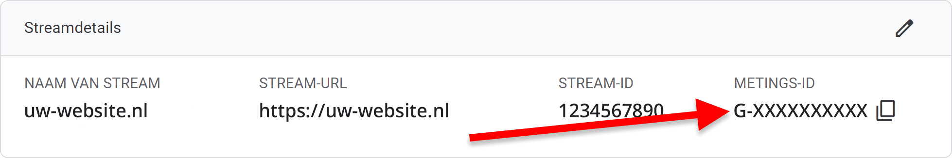 Google Tag Manager (GTM) installatie - 9.7 GA4 stream maken - Stream overzicht (SP)