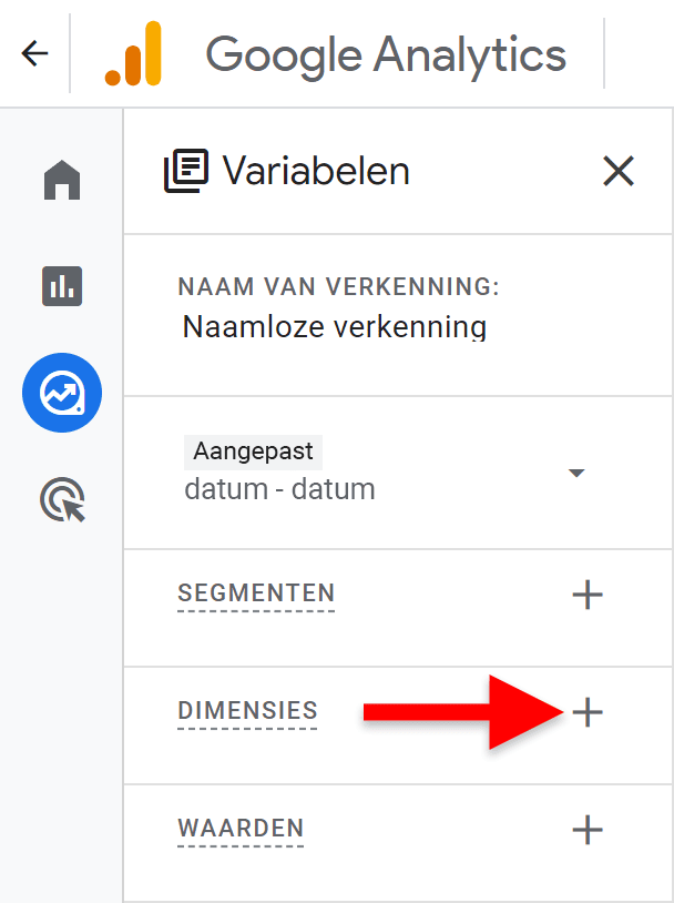 GA4 voor beginners - Events (deel 2) - 4.07.1.2 Variabelen SP