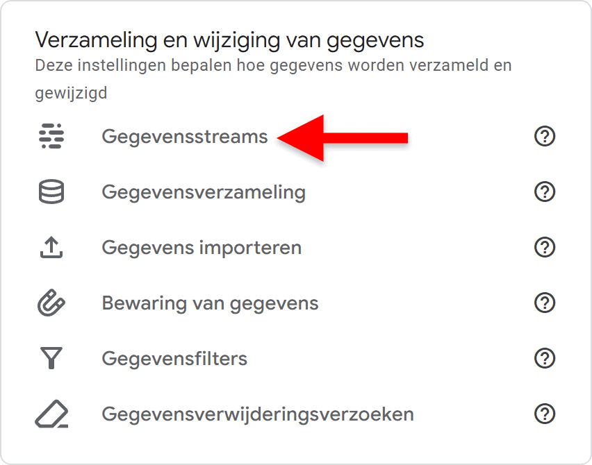 GTM voor beginners (deel 3) - 1.1 Ga4 Gegevensstream - Verzameling en wijziging van gegevens SP