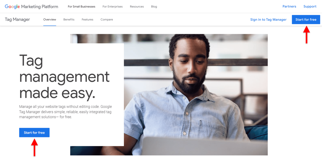 Google Tag Manager for Beginners (part 1) - Google Tag Manager for Beginners (part 1) - 1.1.1 Visit website SP