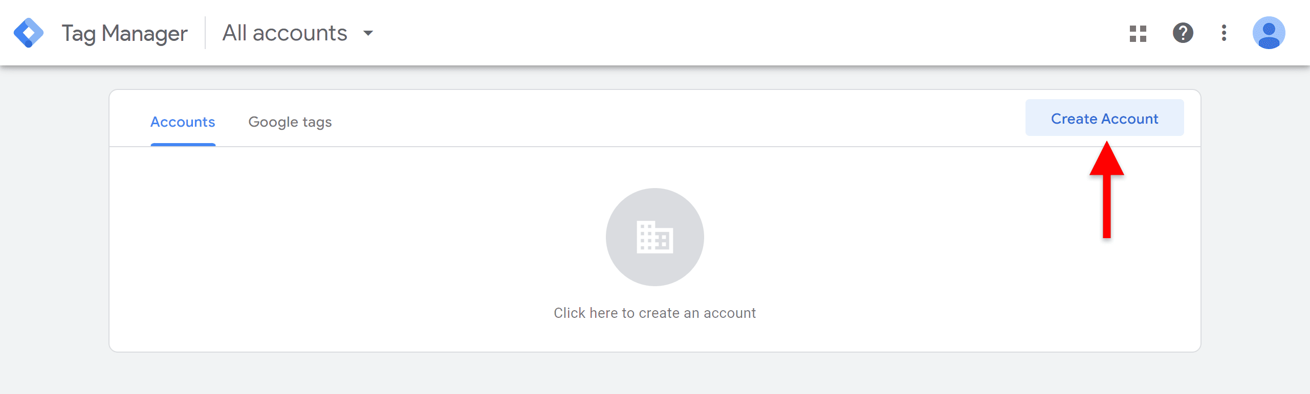 Google Tag Manager for Beginners (part 1) - 2.1 Logged into Google account SP