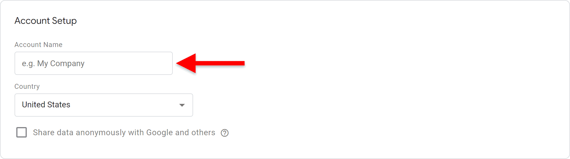 Google Tag Manager for Beginners (part 1) - 3.2 Add new account SP